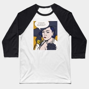 Badmood Vampire Lady Baseball T-Shirt